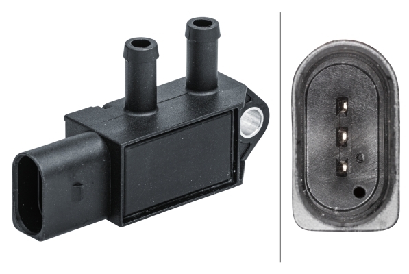 Uitlaatgasdruk sensor Hella 6PP 009 409-621