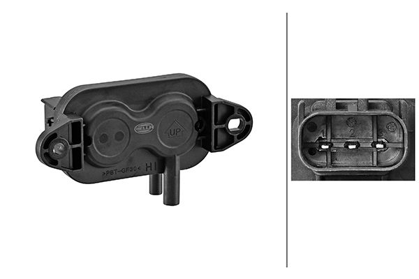 Uitlaatgasdruk sensor Hella 6PP 009 409-691