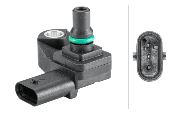 MAP sensor Hella 6PP 358 152-401