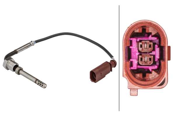 Sensor uitlaatgastemperatuur Hella 6PT 358 181-631