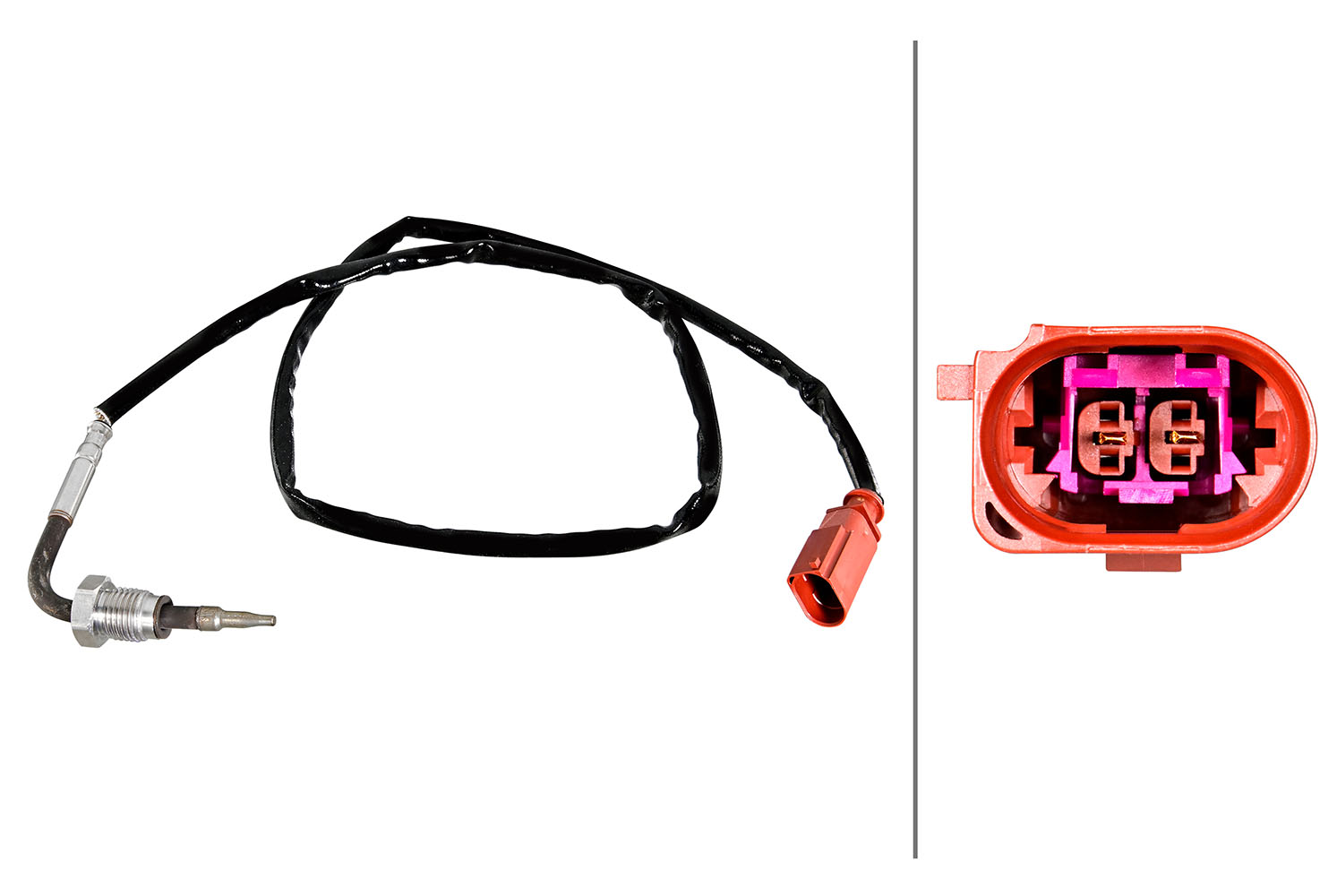 Sensor, uitlaatgastemperatuur Hella 6PT 358 226-291