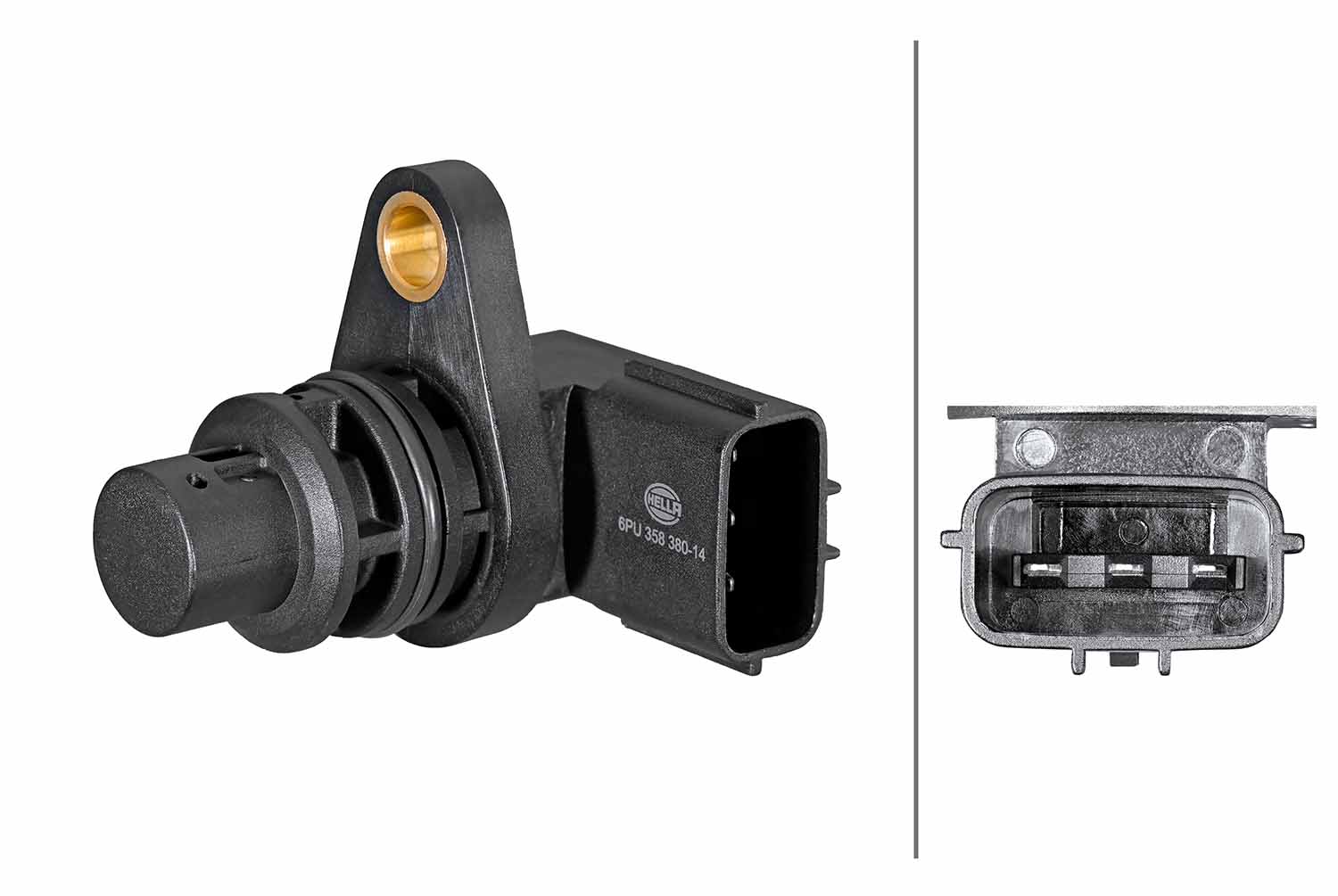 Sensor, snelheid, toerental Hella 6PU 358 380-141