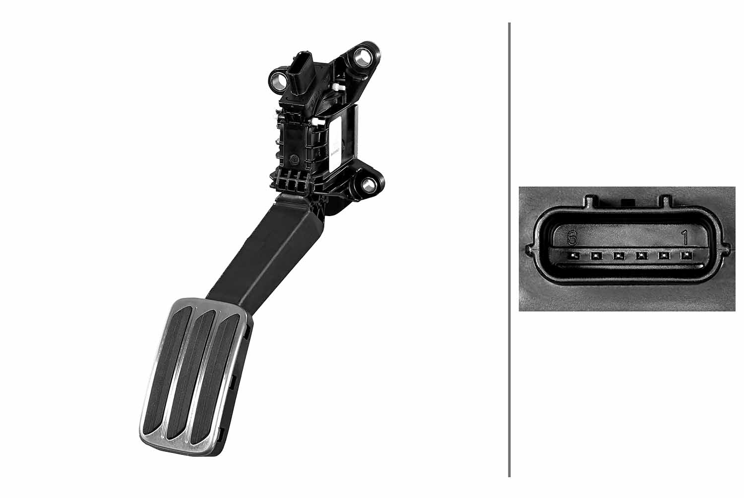 Sensor, gaspedaalpositie Hella 6PV 011 673-271