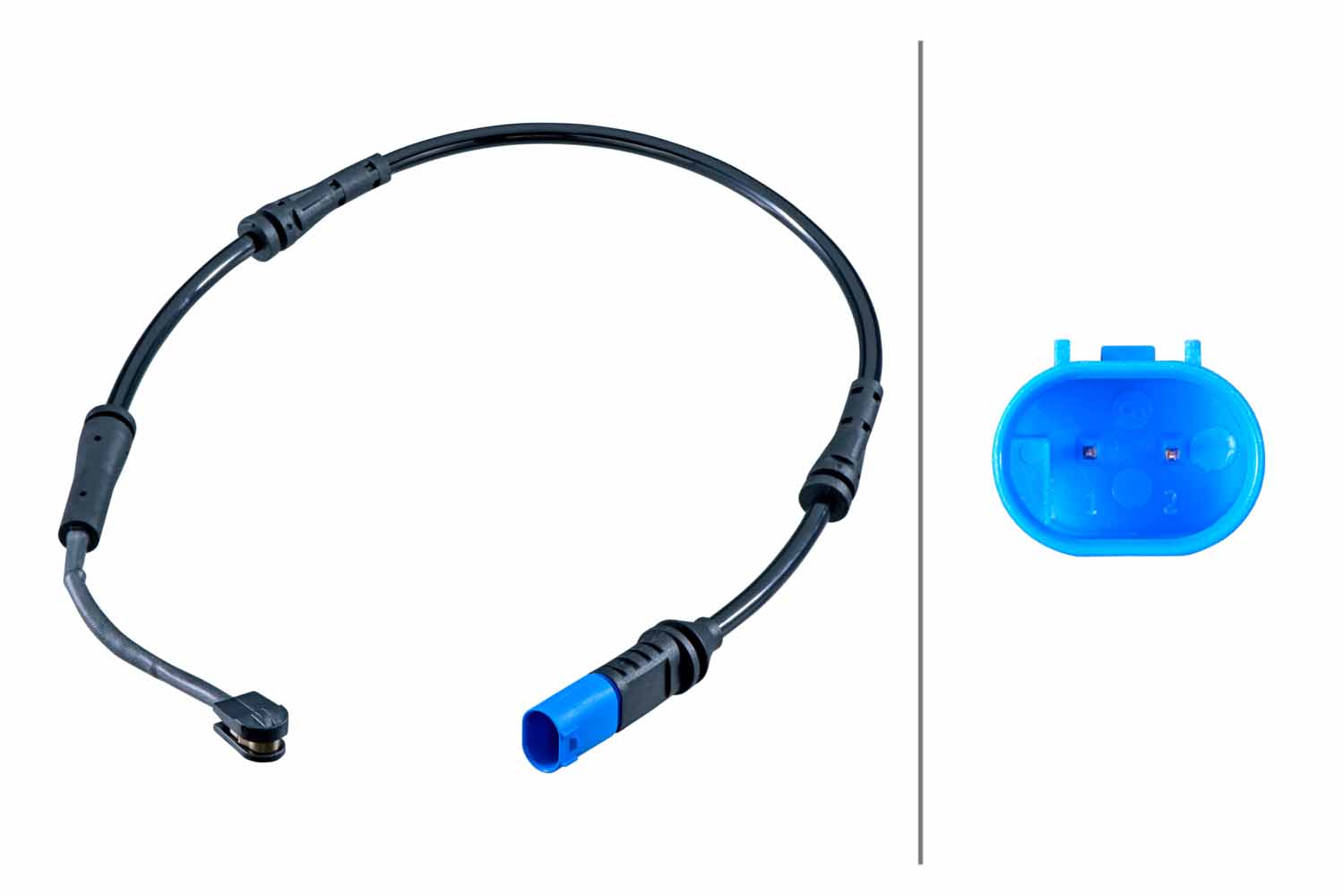 Waarschuwingscontact, remvoering-/blokslijtage Hella 8DK 355 253-771