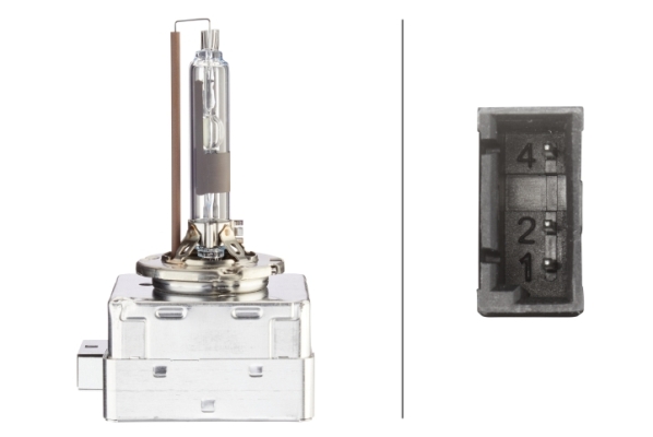 Gloeilamp, koplamp Hella 8GS 007 949-501