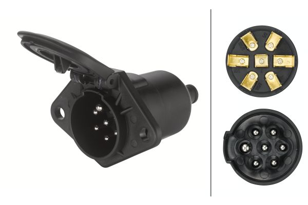 Stekkerdoos Hella 8JB 008 085-041