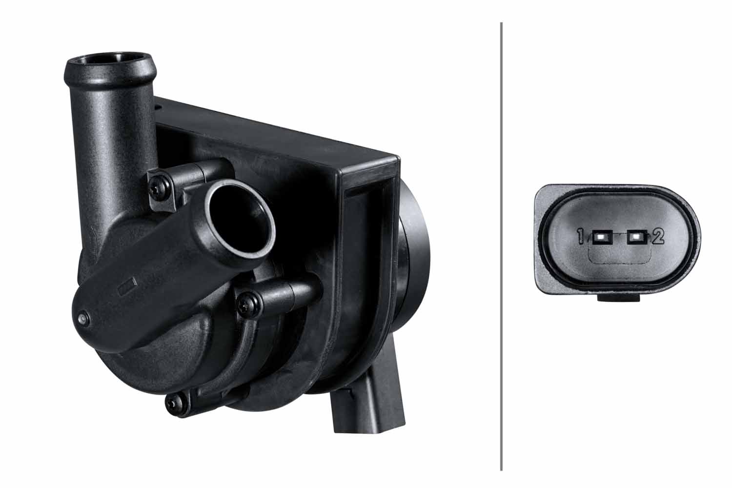 Hulpwaterpomp (koelwatercircuit) Hella 8TW 358 413-241