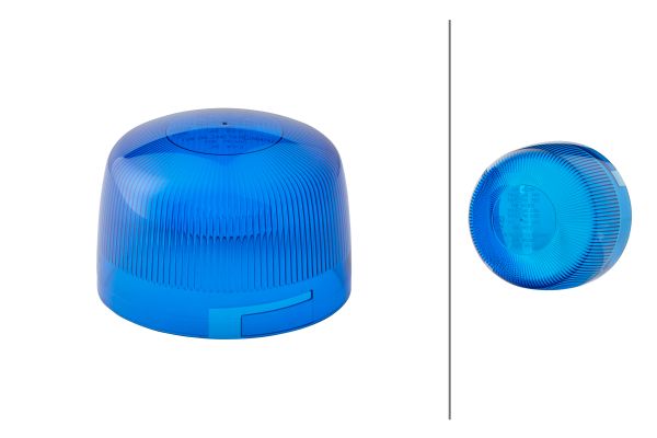 Glaskap, zwaailicht Hella 9EL 181 506-011