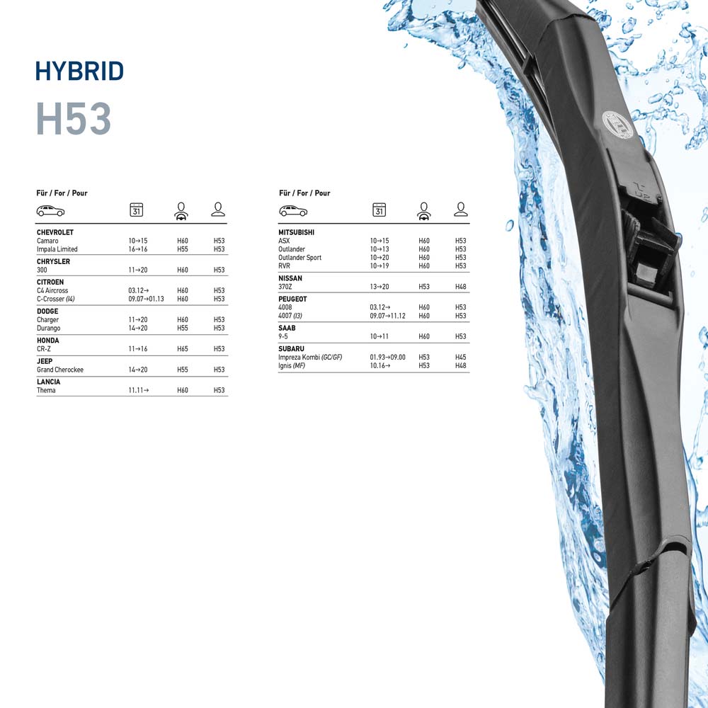 Hella Ruitenwisserblad 9XW 204 584-211