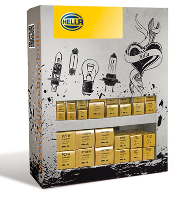 Assortiment, gloeilampen Hella 9XX 223 498-807