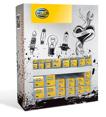 Assortiment, gloeilampen Hella 9XX 223 498-817