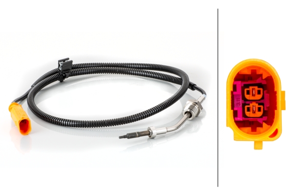 Sensor uitlaatgastemperatuur Hella 6PT 014 494-661