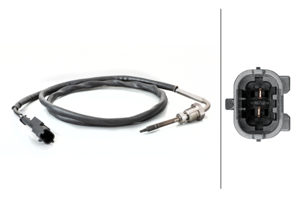 Sensor uitlaatgastemperatuur Hella 6PT 014 494-641