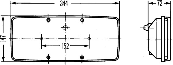 Hella Achterlicht 2SE 003 167-031
