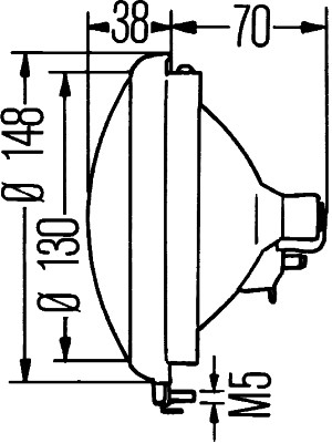 Hella Koplampunit 1S3 001 442-001