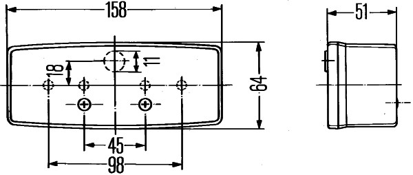Hella Achterlicht 2SE 997 111-021