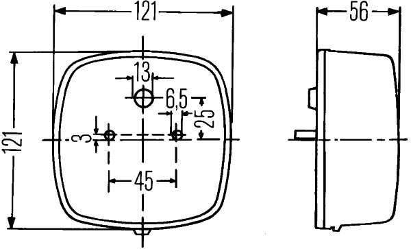 Hella Achterlicht 2SE 002 578-701