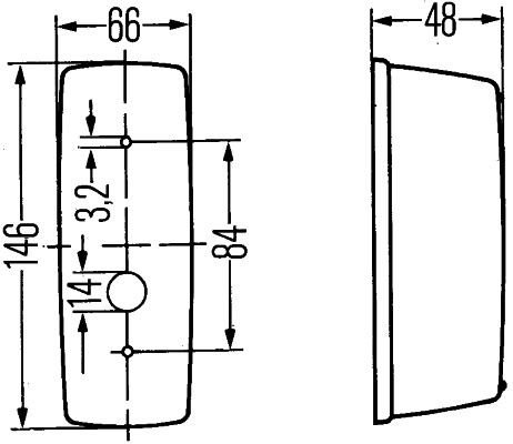 Hella Knipperlicht 2BA 001 277-021