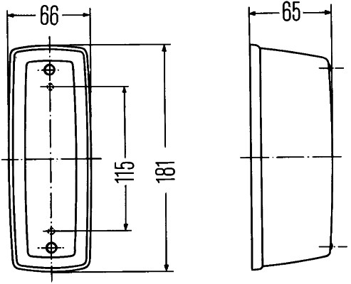 Hella Knipperlicht 2BA 001 221-041