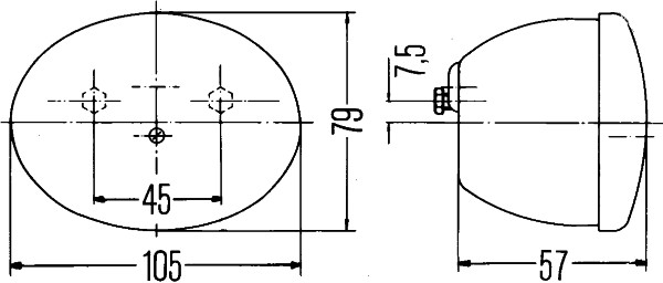 Hella Achterlicht 2SB 001 673-002