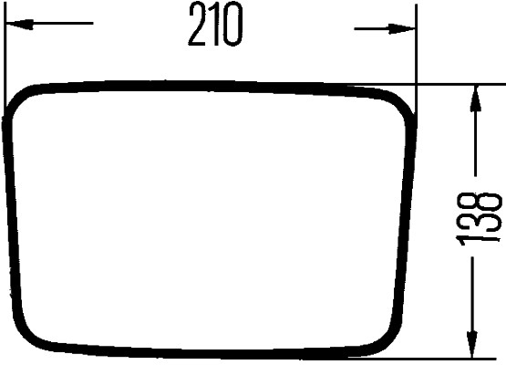 Hella Buitenspiegel 8SB 003 609-061