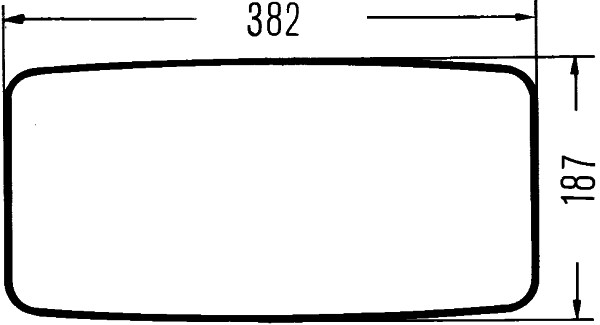 Hella Buitenspiegel 8SB 003 290-001