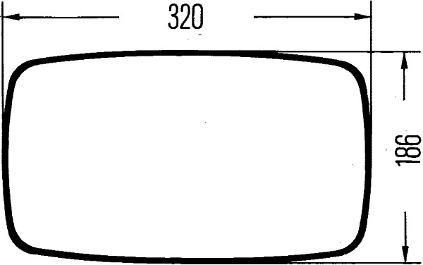 Hella Buitenspiegel 8SB 560 991-061