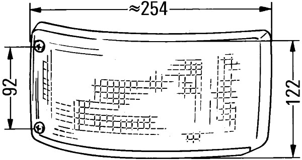 Hella Knipperlicht 2BA 004 119-001