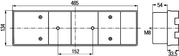 Hella Achterlicht 2VP 008 204-181
