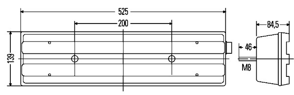 Hella Achterlicht 2VP 007 500-421