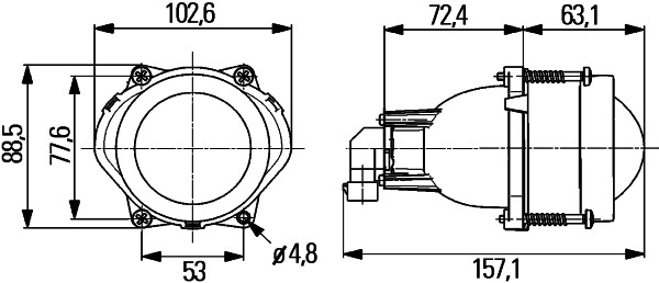 Hella Koplamp 1ML 998 570-011
