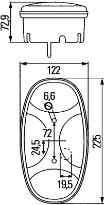 Hella Achterlicht 2VP 343 640-257