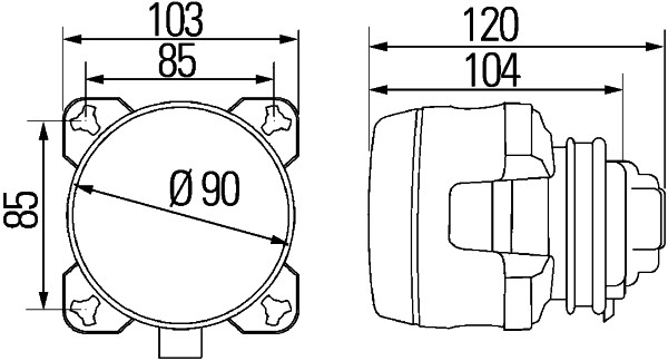 Hella Koplampenincert grootlicht 1K0 008 191-102