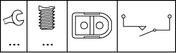 Hella Achteruitrijlichtschakelaar 6ZF 008 621-111