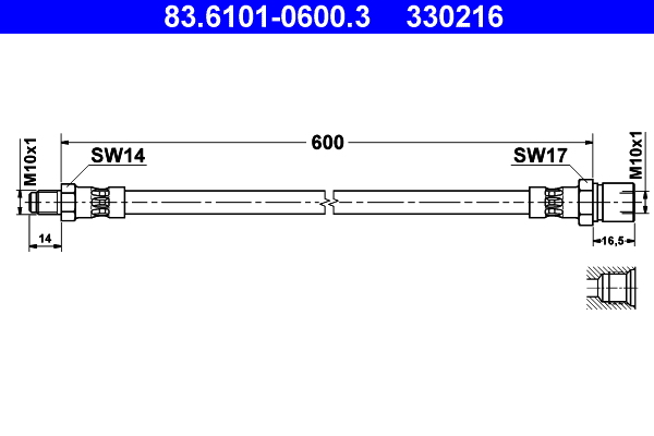 Remslang ATE 83.6101-0600.3