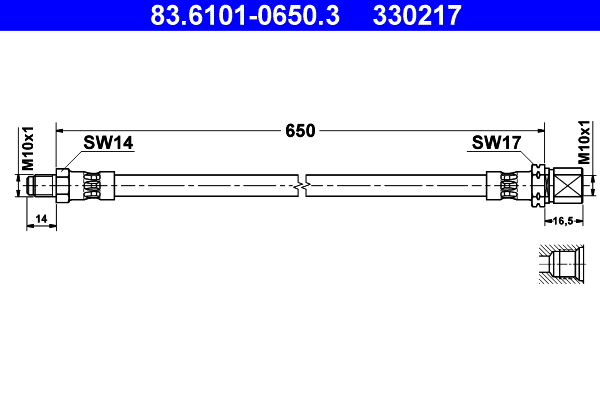 Remslang ATE 83.6101-0650.3