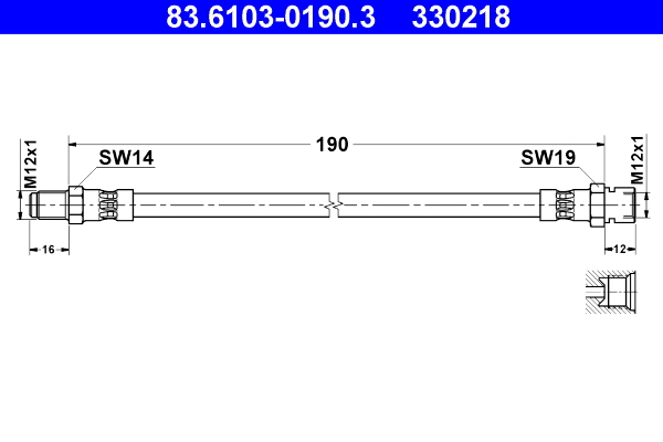 Remslang ATE 83.6103-0190.3