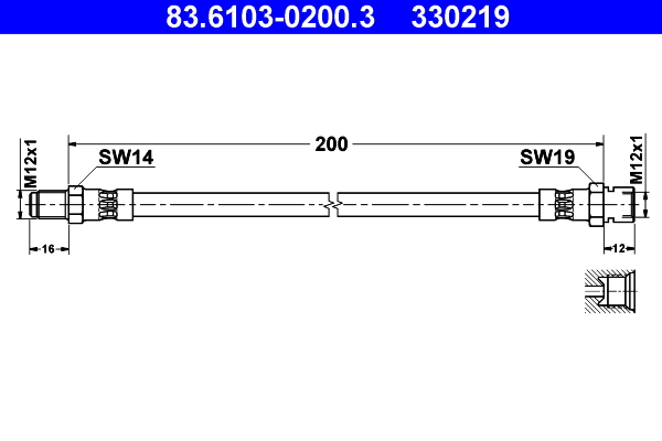 Remslang ATE 83.6103-0200.3