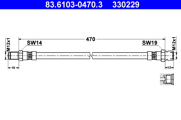 Remslang ATE 83.6103-0470.3