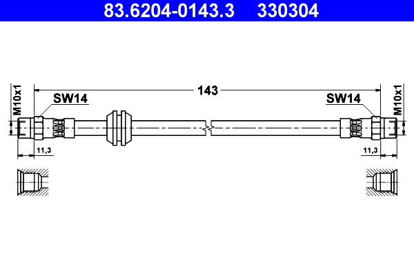 Remslang ATE 83.6204-0143.3