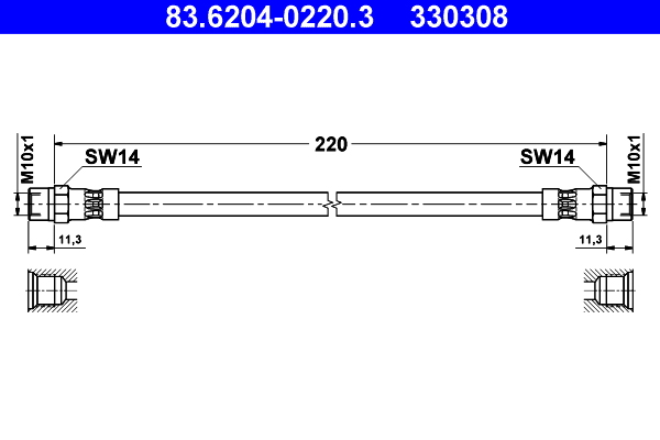 Remslang ATE 83.6204-0220.3