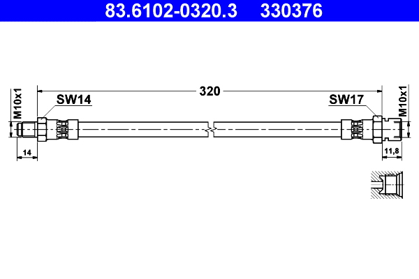 Remslang ATE 83.6102-0320.3