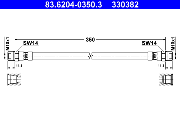 Remslang ATE 83.6204-0350.3