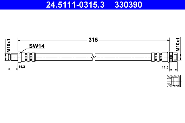 Remslang ATE 24.5111-0315.3