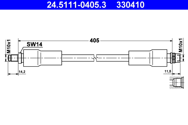 Remslang ATE 24.5111-0405.3