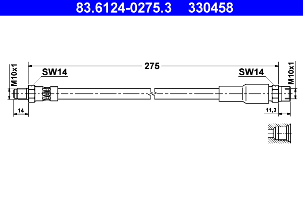 Remslang ATE 83.6124-0275.3