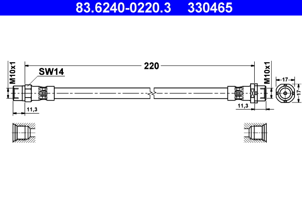 Remslang ATE 83.6240-0220.3