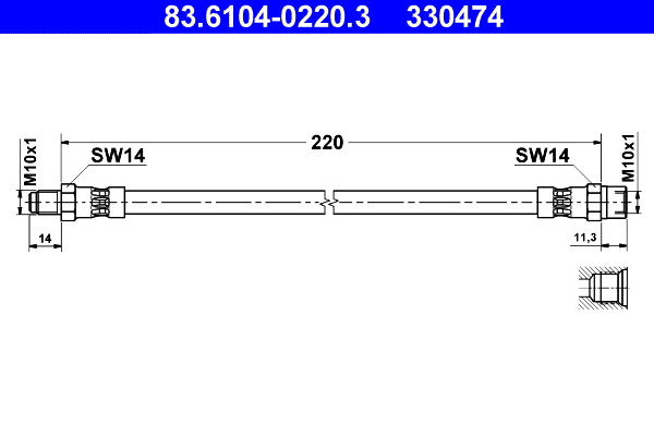 Remslang ATE 83.6104-0220.3