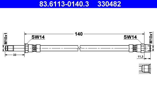 Remslang ATE 83.6113-0140.3