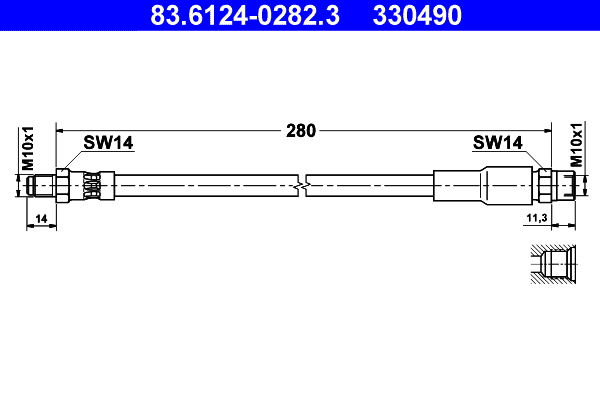 Remslang ATE 83.6124-0282.3